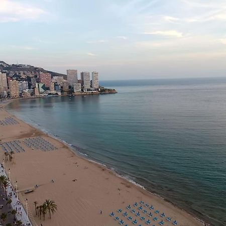 Estupendo Apartamento En Planta 23 Primera Linea Benidorm Exterior foto