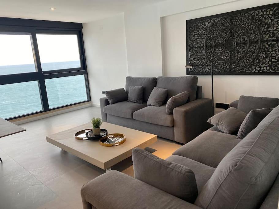 Estupendo Apartamento En Planta 23 Primera Linea Benidorm Exterior foto